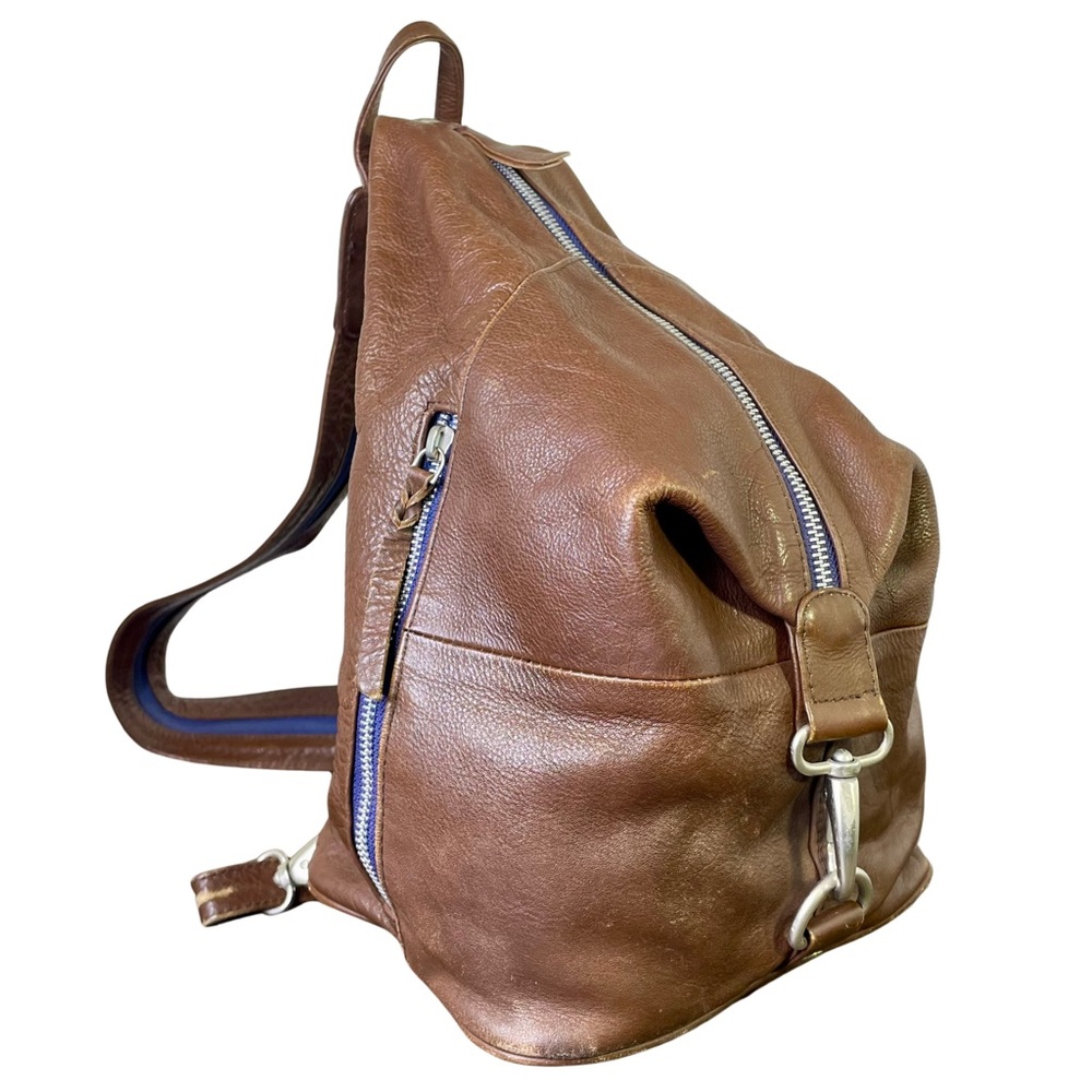 Mo&Co Bags Knapsack Backpack Leather Brown